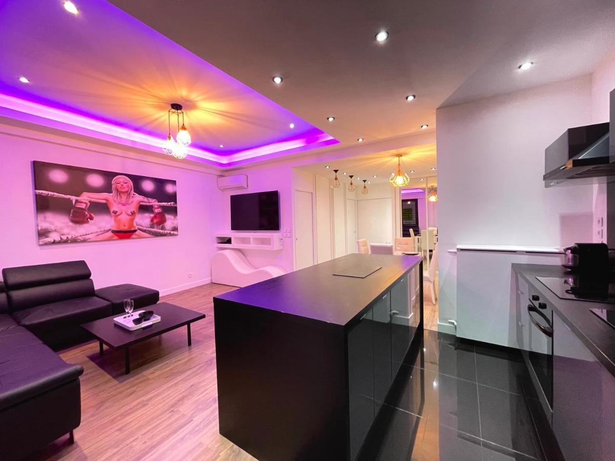 Loft Romantique Spa Apartment นีซ ภายนอก รูปภาพ